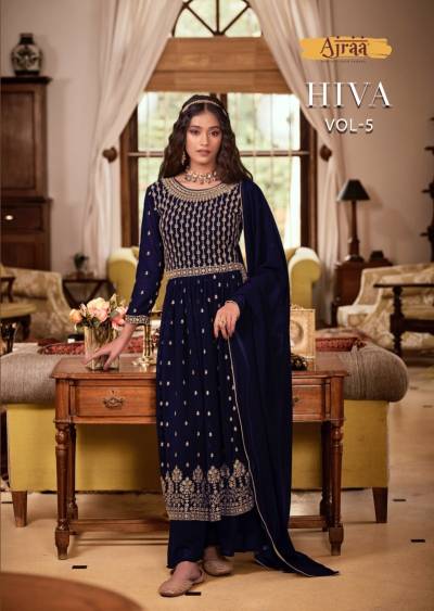 Hiva Vol 5 By Ajraa Designer Ramadan Special Readymade Salwar kameez Collection